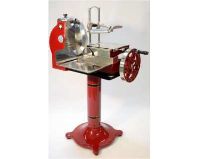 Trancheur manuel à volant 370 rouge