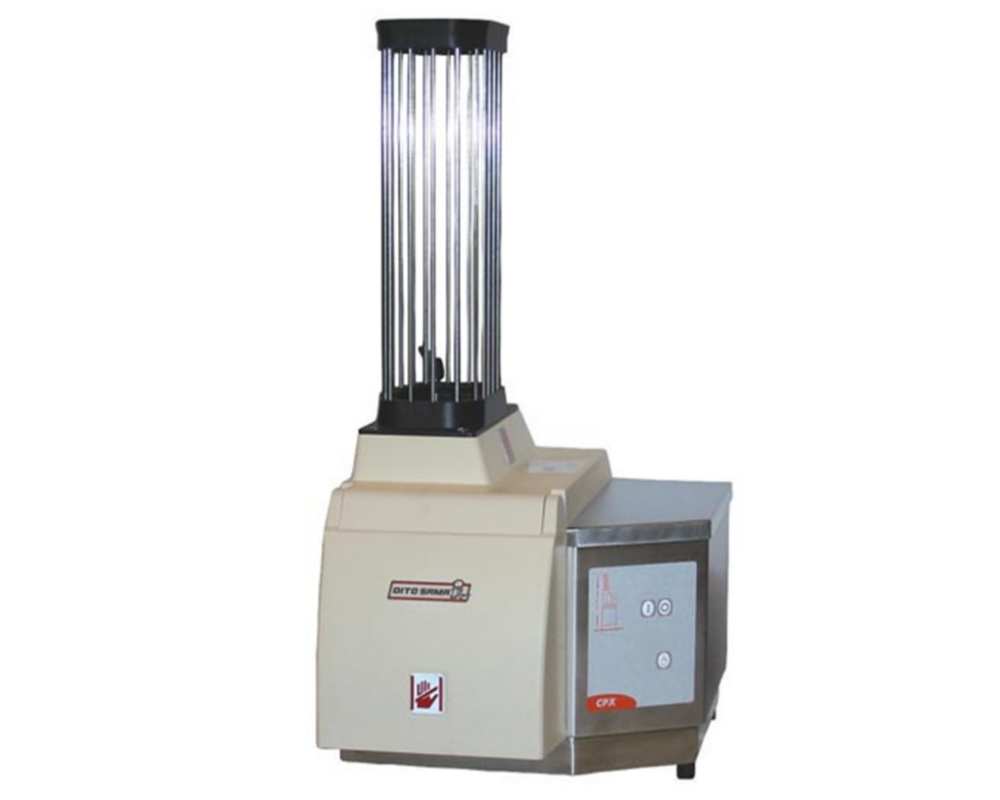 Coupe-pain électrique inox.