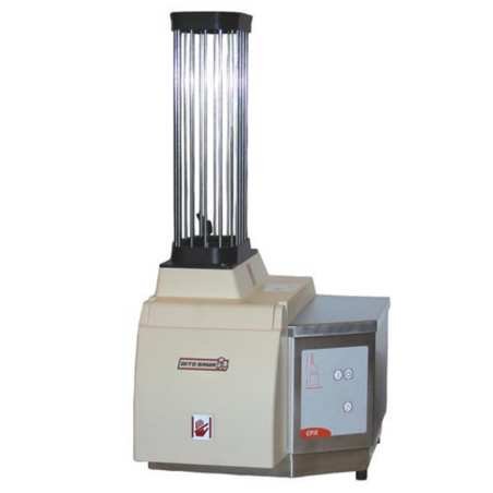 Coupe-pain électrique inox.