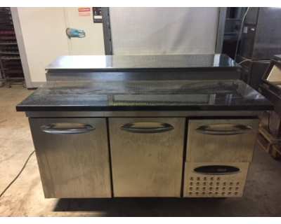 Meuble a pizza 2 portes 600x400mm occasion