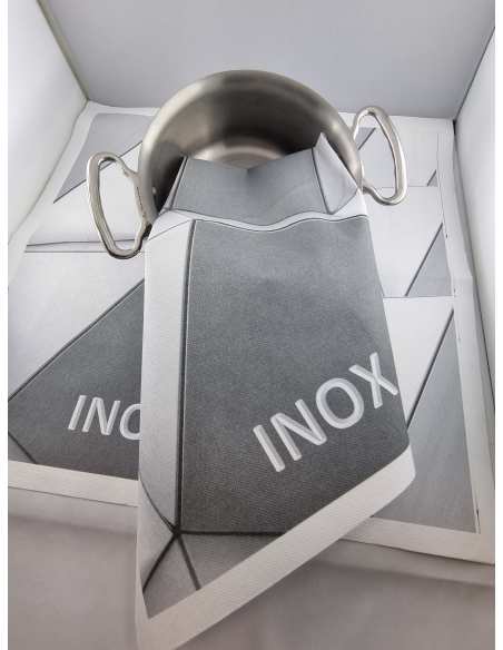 Lavette inox - 40x40 cm