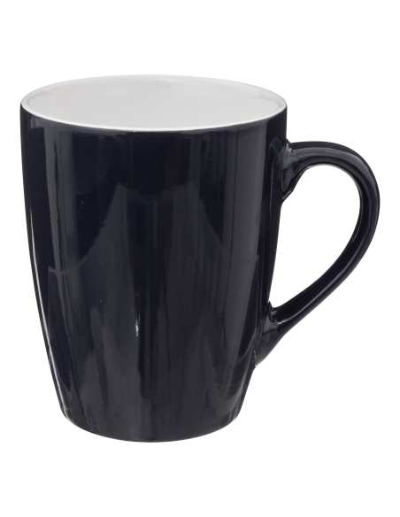 Mug 38 cl - Faïence - Noir - Colorama