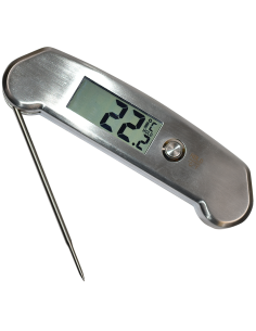 Thermomètre digital tout inox -50 à 300 °C - ref : 910046