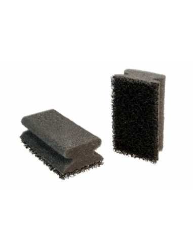 Poignée tampon Hi-PrO - Noire - 130x70 mm - ref : 914316