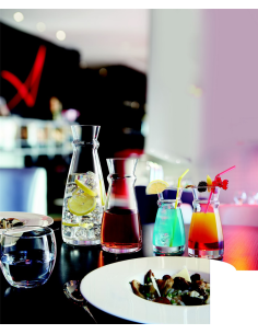 Carafe 0,75l fluid sans bouchon - Lot de 6 2