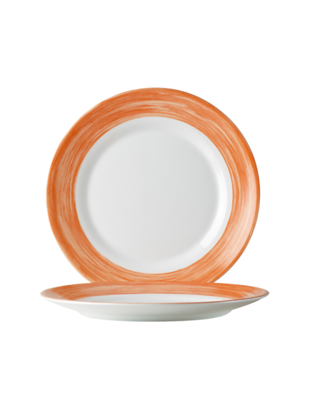 Assiette plate-Verre trempé ø19