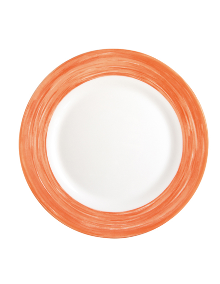Assiette plate-Verre trempé ø15