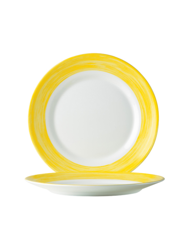 Assiette plate-Verre trempé ø15