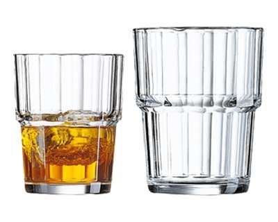 Lot de 72 verre Norvège 20cl ø7,2x8,7cm 2