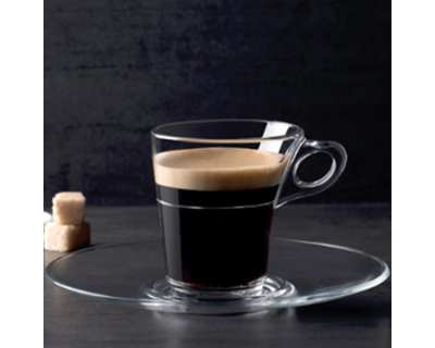 Lot de 72 Soucoupe à tasse à café Capriceø14x1,7cm 2