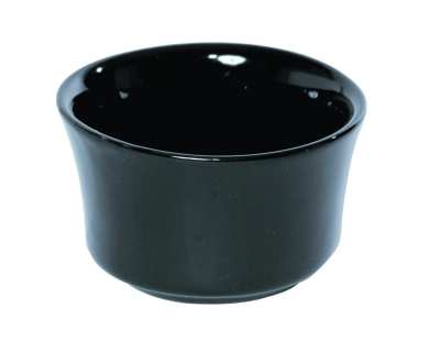 Coupelle évasée haute 63 noire - Lot de 12 2