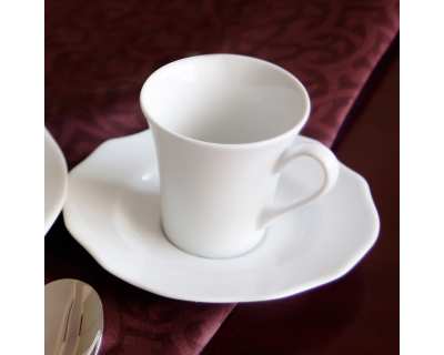 Flora / asymétrique - tasse à cafe - Lot de 6 2