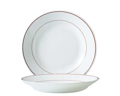 Assiette creuse 225 restaurant bordeaux - Lot de 24 2