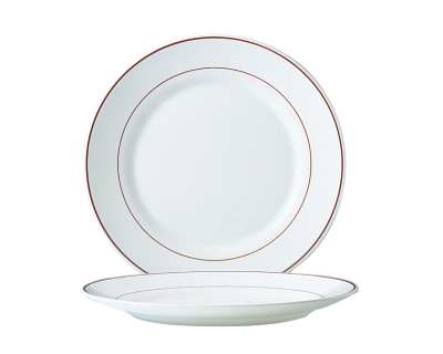 Assiette 195 f.bordeaux t - Lot de 24 2