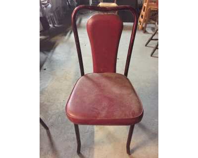 Lot de 2 chaises en cuir occasion