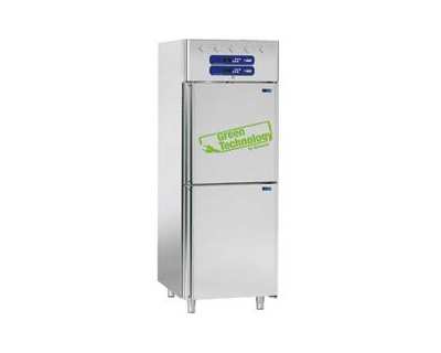 Armoire frigorifique et de congélation positive et négative 2x350 litres GN2/1