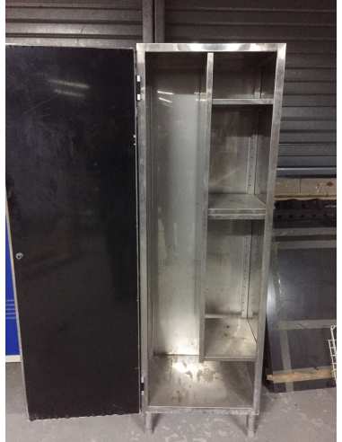 Armoire d'entretien et rangement inox portes battantes occasion