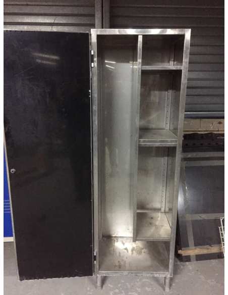 Armoire d'entretien et rangement inox portes battantes occasion