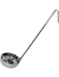 Louche à pizza fond plat 168ml