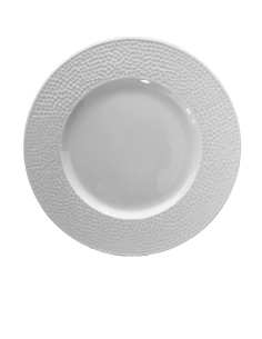 Assiette plate 27cm bulle - Lot de 12