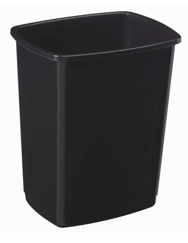 Corps pour poubelle basculante plastique clap - 50l - noir