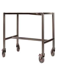 Chariot support sur roulettes pivotantes steembox s4