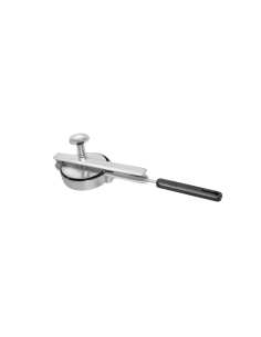 Reconstitueur de steak hache inox rond d 10 cm