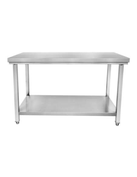 Table centrale 2000x700 av étagère