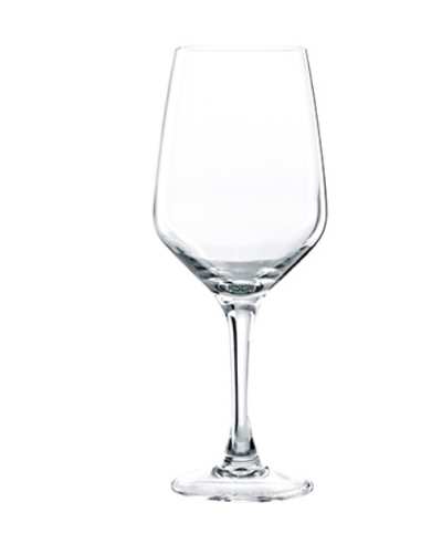 Verre à pied platine 31 - Lot de 6