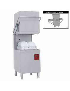 Lave-vaisselle à capot complet, compose de :