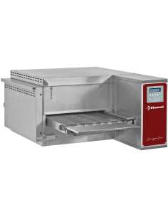 Four gas à translation, ventilé, bande largeur 400  mm