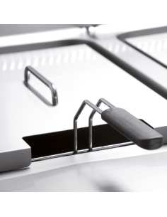 Friteuse gaz 2 cuve 18 lit. (2x 18 kW) sur meuble fermé 2