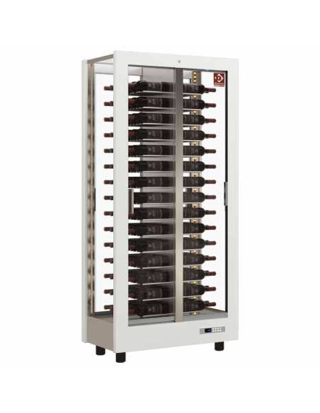 Ensemble vitrine - Traversante - & Déco Blanc mat :