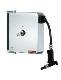 Poste de nettoyage, enrouleur automatique 6m.