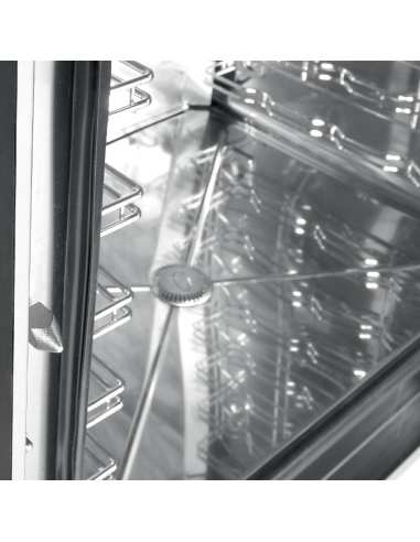 Four à convection gaz, 10x EN (GN), humidificateur automatique