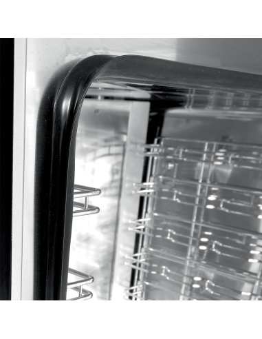 Four à convection gaz, 10x EN (GN), humidificateur automatique