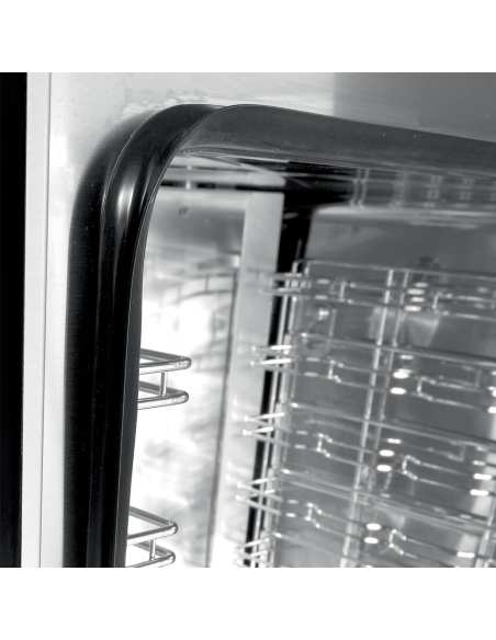 Four à convection gaz, 10x EN (GN), humidificateur automatique