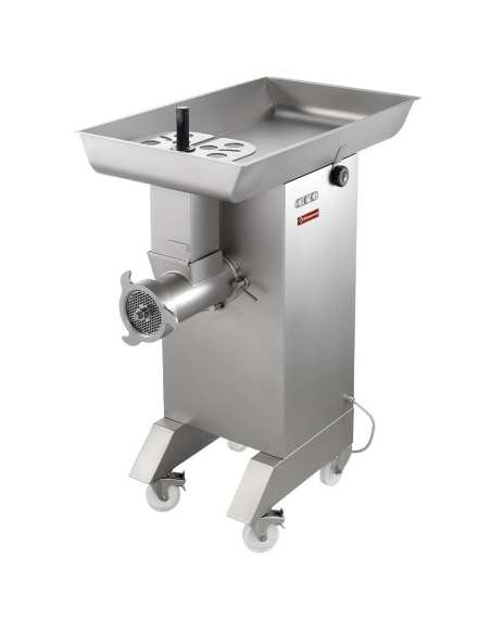 Hachoir en inox N° 42, Ø 4.5 mm, 800/1000 kg/h, sur roues