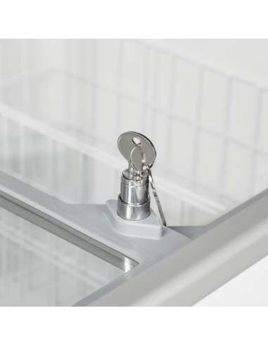 Conservateur bahut, 400 litres couvercle coulissants