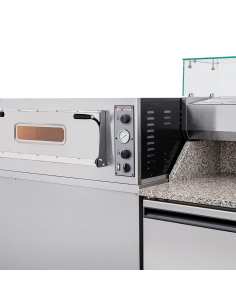 Four électrique 2x 3 pizzas diam. 350mm, 2 chambres 2