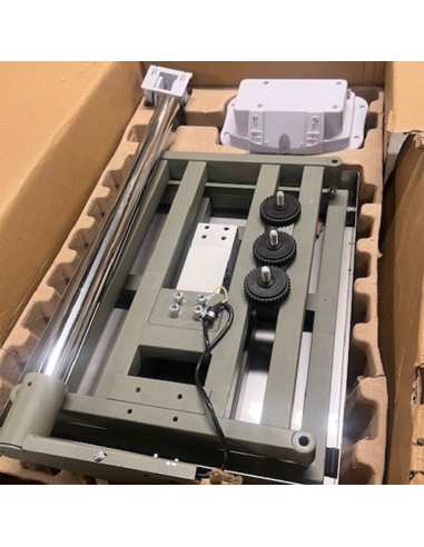 Bascule électronique inox avec colonne, 300Kg x 20g