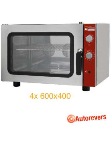 Four électrique à convection 4x 600x400 mm + humidificateur manuel