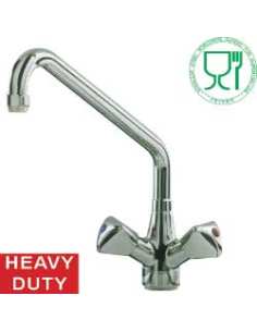 Robinet mélangeur eau chaude/froide "gros débit" "Heavy-Duty"