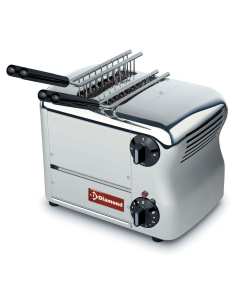 Toaster (croque-monsieur) électrique 2 pinces - Acier inox.