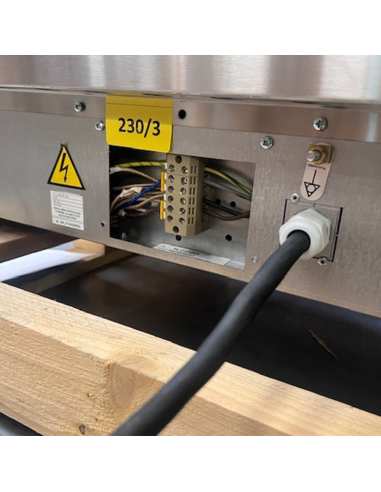 Cuisinière électrique vitrocéramique 4 foyers -Top-