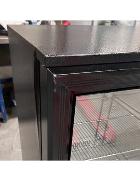 Refroidisseur de bouteilles "arrière bar" ventilé, 3 portes  vitrées coulissantes
