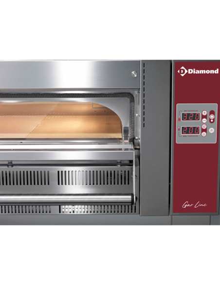 Four gaz, 6 pizzas Ø 350 mm