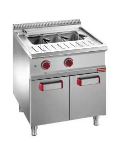 Cuiseur à pâtes électrique 1 cuve 40 Lt (s/paniers), sur armoire