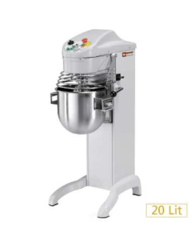 Batteur-mélangeur, base haute, 20 LT.