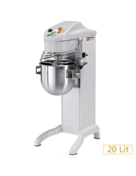 Batteur-mélangeur, base haute, 20 LT.